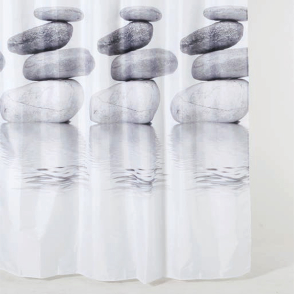 Studio House Shower Curtain 180X180 Zen Stones