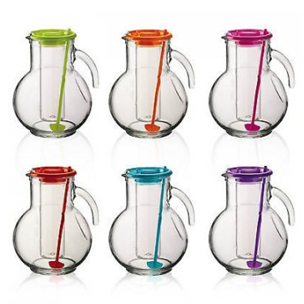 Bormioli Kufra Jug 2L With Lid & Ice-Tube