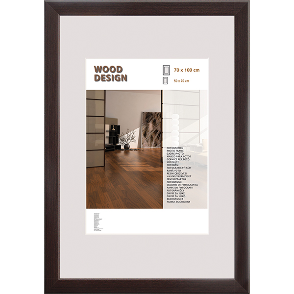 Paris Photo Frame Dark-Brown 70x100 cm